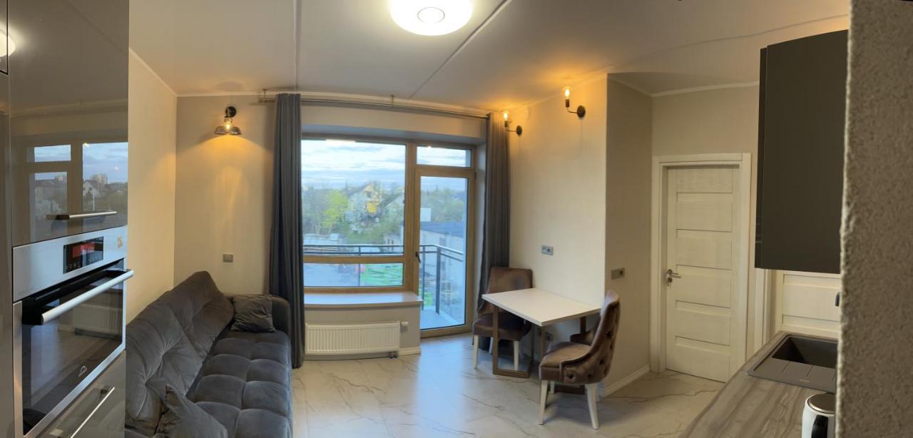 Ferienwohnung Savaite Vilniuje, Linkmenu Apartamentai Wilna Exterior foto